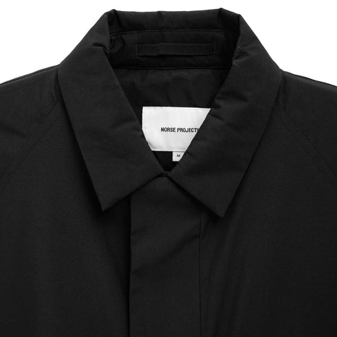 Norse Projects Vargo Gore-Tex Windstopper Raglan Mac Black N55-0608 Degli Uberti